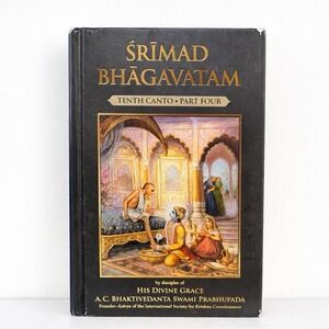 Srimad Bhagavatam Tenth Canto Part Four Prabhupada ISKCON Krishna Hardcover Book